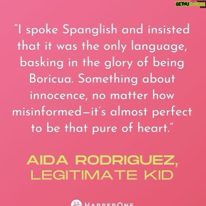Aida Rodríguez Instagram - ¡¡Hoy es el día!! ¡Hija Legitima ya está disponible para comprar y descargar dondequiera que se vendan libros! Gracias a todos los que han apoyado a Legitimate Kid hasta ahora. ¡Ahora, dile a un amigo que le diga a sus Primas que la versión en español ya está DISPONIBLE! Obtén tu copia a través del enlace de mi biografía o yendo directamente a FunnyAida.com Narrada por @kianny.antigua la única. Que voz más bella contando te mi vida 😊. #Legitimatekid #hijalegitima #aidarodriguez