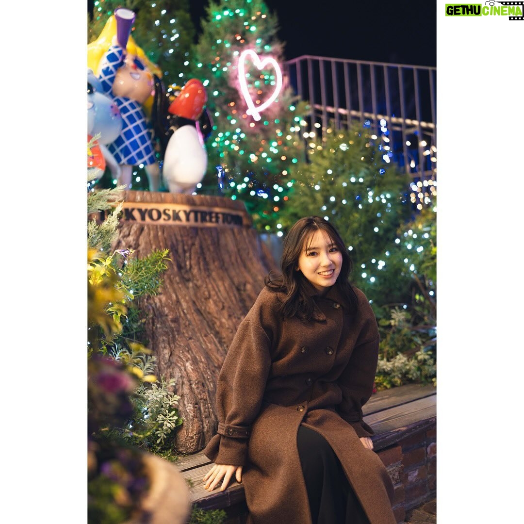 Aika Sawaguchi Instagram - クリスマス感のある写真をどうぞ。クリスマスを過ぎてから撮っていただいた写真です。 今日で仕事納めでして、今年もいろんなことがあったなあと思うのですが、一向に具体例が上がってこないので、ここで失礼。良いお年を。2