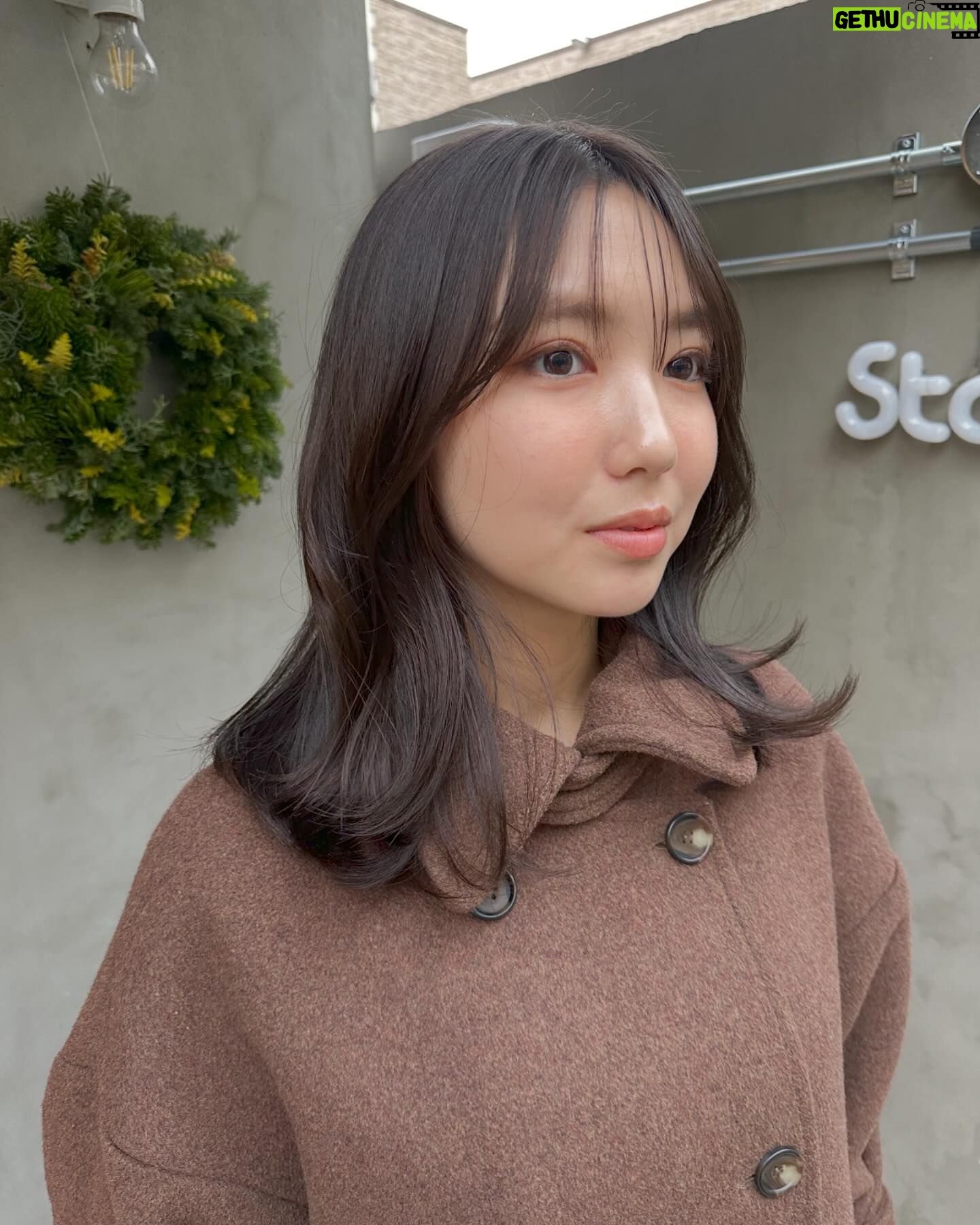 Aika Sawaguchi Instagram - 今年ラストの美容院でしたっ! 初の色味かわいいかわいい。