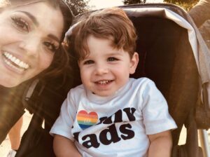 Aimee Interrupter Instagram - Here with my sweet nephew Porter at the park… he absolutely melts my ❤️
