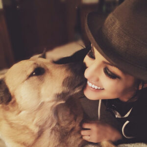 Aimee Interrupter Instagram - Just had the most heartbreakingly difficult week of my entire life. I had to say goodbye to the best friend and greatest love I have ever known, my sweet Daisy. Everyone who knows me knows how inseparable we were and how much we have gone through together. She came into my life when she was 3 months old and she was my baby girl for 13 years.  She saved my life countless times and in countless ways. She was my entire world. I will miss her everyday and cherish every beautiful memory with her for the rest of my life. She blessed my life in immeasurable ways and taught me so much about love. I’m so grateful I got to love her and be loved by her. What an honor it was to be her Mama. I’ll love you forever Daisy. Sleep with the angels my sweet girl. ❤️🐾