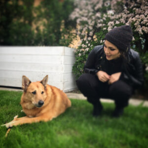 Aimee Interrupter Instagram - Just had the most heartbreakingly difficult week of my entire life. I had to say goodbye to the best friend and greatest love I have ever known, my sweet Daisy. Everyone who knows me knows how inseparable we were and how much we have gone through together. She came into my life when she was 3 months old and she was my baby girl for 13 years.  She saved my life countless times and in countless ways. She was my entire world. I will miss her everyday and cherish every beautiful memory with her for the rest of my life. She blessed my life in immeasurable ways and taught me so much about love. I’m so grateful I got to love her and be loved by her. What an honor it was to be her Mama. I’ll love you forever Daisy. Sleep with the angels my sweet girl. ❤️🐾