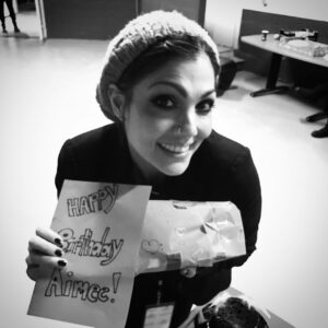 Aimee Interrupter Instagram - Thank you to everyone for all the birthday love yesterday!! I am grateful beyond words and love you all so much!!! Xoxo 💖💕💝🙋🏻