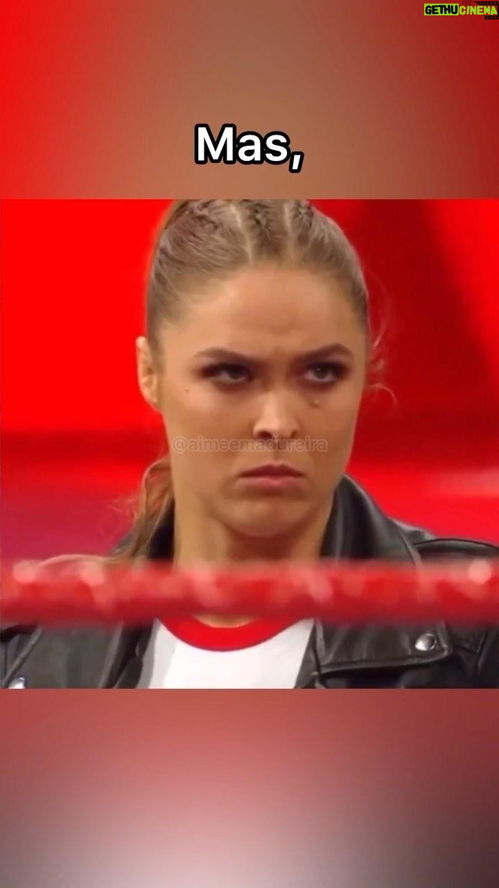 Aimée Madureira - 3 Likes - Acredito que seja armação. Mas, foi lindo e satisfatório de assistir! A Ronda Rousey é braba e é uma inspiração! #lutecomoumagarota #sextou