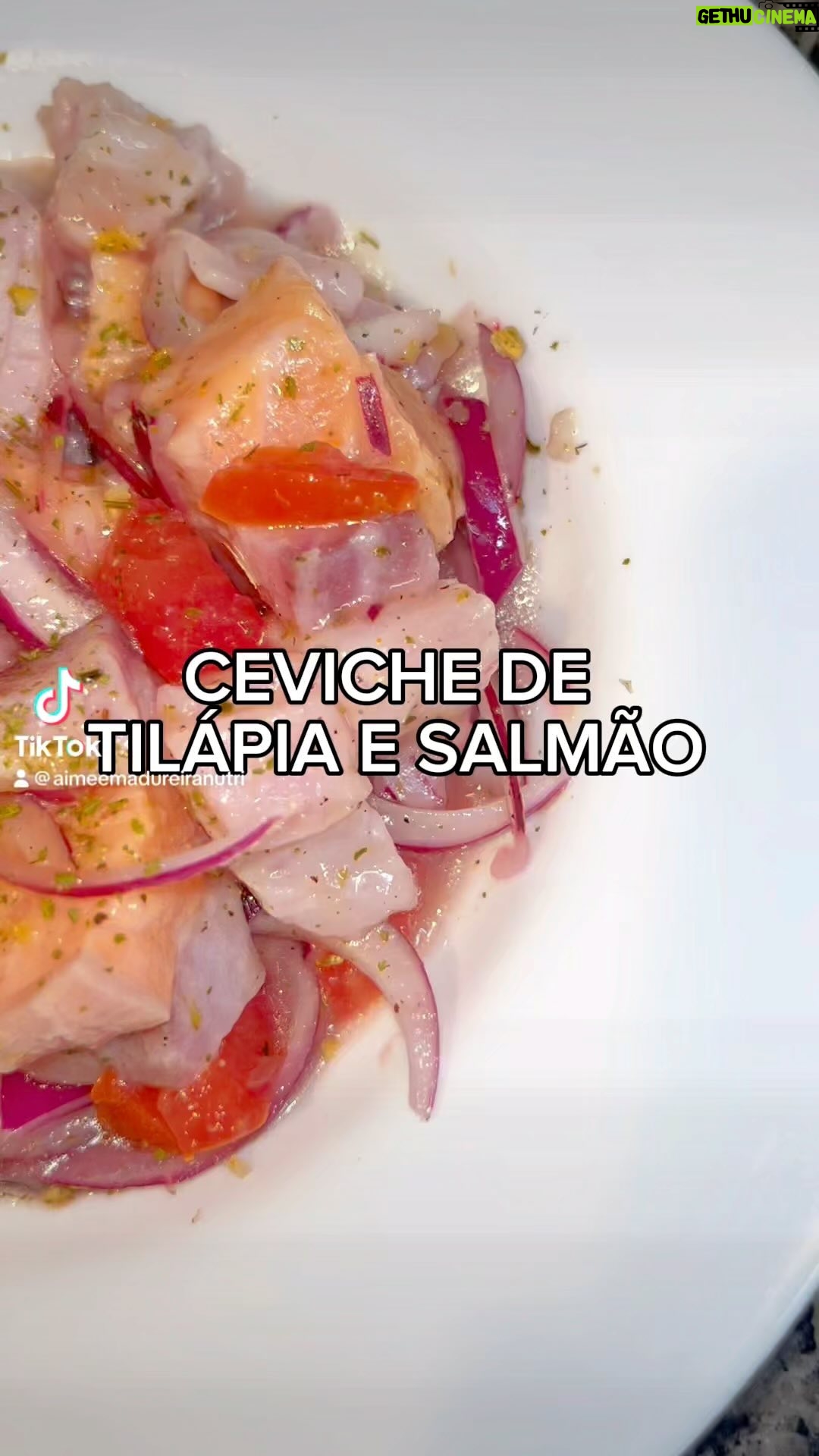 Aimée Madureira - 226 Likes - Receitinha da nutri como prometido! Ceviche de tilápia e salmão 🧑🍳😋🐟 #receitasimples #receitasaudavel #dicadanutri
