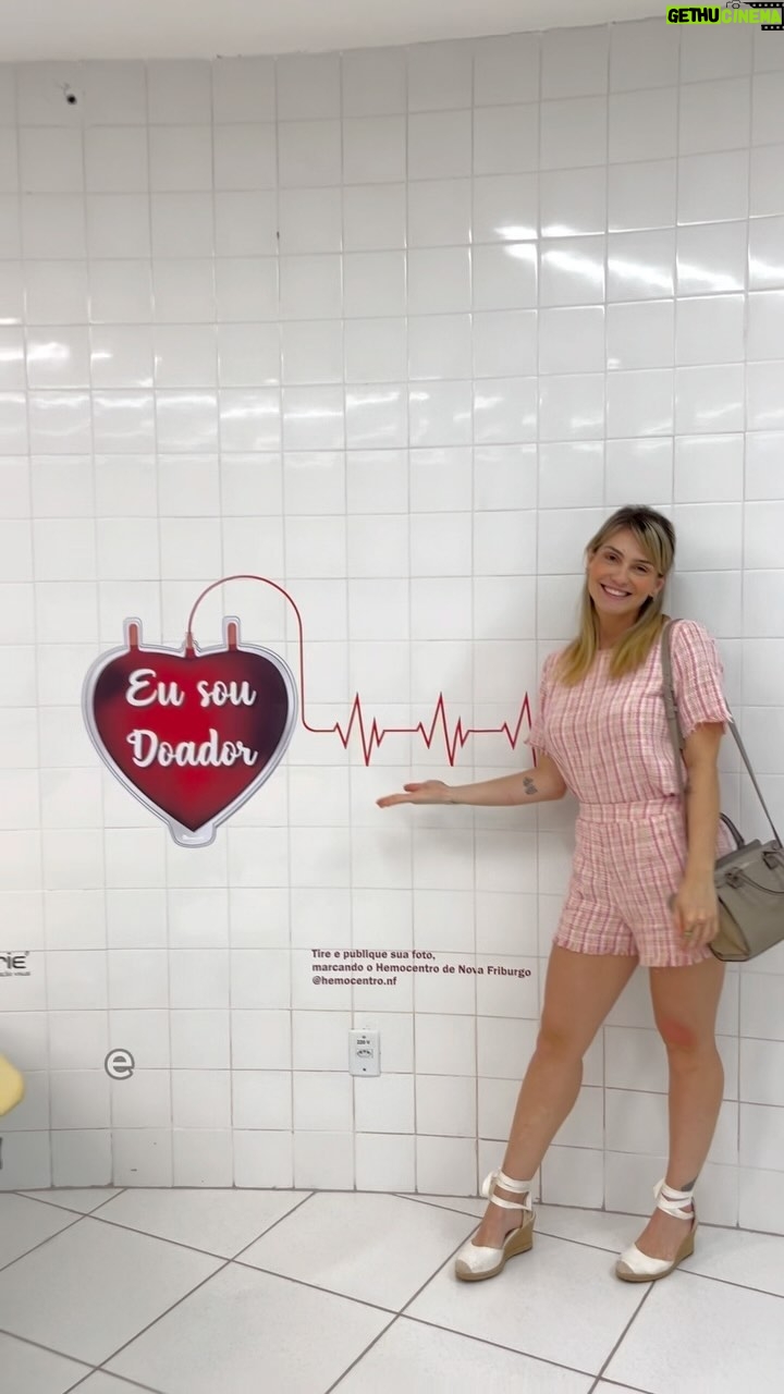 Aimée Madureira - 3 Likes - Doe sangue, doe vidas! ❤️ #doesangue #doesanguedoevida
Ação sem fins lucrativos.
