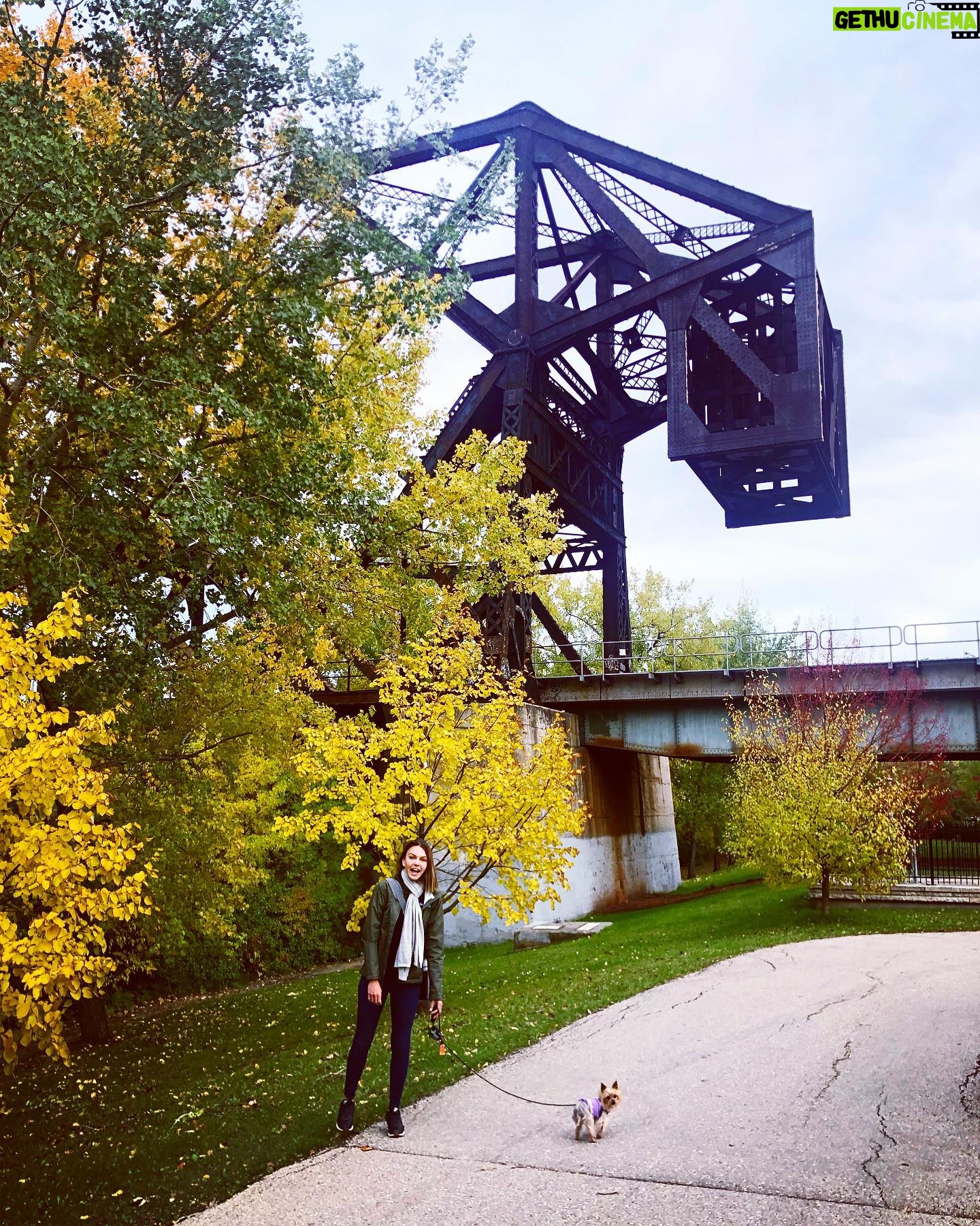 Aimee Teegarden - 2.5K Likes - Bursting with the beautiful colors of fall before the Snowpocalypse #winnipeg #š #sundayfunday