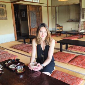 Aimee Teegarden Instagram - Take me back to Japan🍵🍡🇯🇵 #fbf #teatime #matchaholic