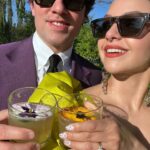 Aimee Carrero Instagram - 24 hours in Austin made possible by Albuterol®️ and the spiciest margaritas in recent memory. ⁣ ⁣ No wind, no rain, or asthma attack was going to keep us from getting our kissy babies @pinkston @_justinegarcia married on a perfect spring day.⁣ ⁣ 🕊️