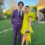 Aimee Carrero Instagram - 24 hours in Austin made possible by Albuterol®️ and the spiciest margaritas in recent memory. ⁣ ⁣ No wind, no rain, or asthma attack was going to keep us from getting our kissy babies @pinkston @_justinegarcia married on a perfect spring day.⁣ ⁣ 🕊️