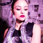 Aimee Carrero Instagram - 👽 for @my71mag ⁣ Space Issue 🛸⁣ ⁣ Photography: @farrahaviva Styling: @styledbypaigej Makeup: @marywilesmakeup Hair: @dallin.james Hair Color: @mothermaehair ⁣ Link to full article on story 🪐🚀🛰️🔭