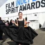 Aimee Carrero Instagram - Independent Spirit Awards 🕊️⁣ ⁣ Thanks to @sagindie and @darrien_straightnochaser for seating me at the only table to polish off 3 bottles of champs ⁣ Styling: @bradgoreski @daniela_viviana Dress: @dior Hair: @hairbyaviva Makeup: @simonesiegl ⁣ Portraits: @imdb @michaelrowephoto Carpet: @shutterstock Event: my beloved @vivienkillilea