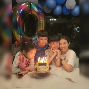 Aimee Chan Instagram - To my  first born. You gave me all my "first" as a mama. Thank you for being the warmth of the house and the warmth of my heart ❤️. You've brought us so much joy ✨️for the past 10 years since you arrived into our lives. I will love you and cherish you until the end of time. Happy  10th Birthday to the brilliant, kind and playful Aiden. #yourthebest 

Daddy @moses_chan_  thank goodness was able to come back for a few hours for a party over the weekend then it was just us on his actual d-day. But it was still lovely! 💕