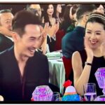 Aimee Chan Instagram – Lovely photos 📸 .  Now a special moment and memory to cherish .💖 Merci beaucoup! 💋

#lookingforward #2024 @moses_chan_ #bestpartner #happy #blacktie