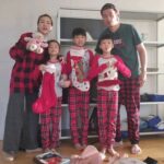 Aimee Chan Instagram - Feliz navidad! ( Merry Christmas! ) everybody from beautiful Barcelona! 🎄🤶🎅🌲 Been so busy the last week so haven't shared much from our trip, but will soon though! Stay healthy and happy in the meantime. 💖 #merrychristmas #chanchanfamily #familytrip #love #spain #barcelona #holiday #winter