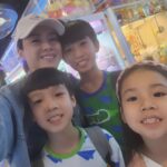 Aimee Chan Instagram - Easter holidays has finally started! YaYyyy!!! 💖🐣Taking them out for some late night 🌙 fun and dinner... just the 4 of us! Driving back home 🏡 sooooon! 😴 Hope everybodyyyyyyy has a GREAT weekend!!!! ❤️