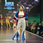 Aindrila Sharm Instagram - Walking a ramp after ages . It was such a wonderful experience walking for #INIFD ♥️ Thank you so much for showing such love and appreciation 🫶🏻