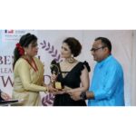 Aindrila Sharm Instagram - INSPIRATION OF LIFE ♥️ Thank you so much @todaysstorynews Bengal Leadership Award 2022 for this honour 🫶🏻
