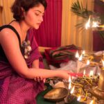 Aindrila Sharm Instagram - সন্ধিপূজা 🌼🔥🌼