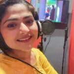 Aindrila Sharm Instagram - Done dubbing for my next #BHAGAR . @klikk.tv Coming soon . Stay tuned ♥️