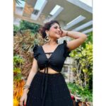 Aindrila Sharm Instagram - 🖤 Styled by @rudra_saha_official Wardrobe @black.in.vogue Makeup @debrup_artist_ghosh Earrings @pranakshi_jwellry_saree Styling assistant @ishita.dutta_official