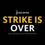 Aisha Hinds Instagram - •| 1 1 8 |• Thank you to our @sagaftra negotiation committee for putting in 118 ceaseless days and nights of tireless work, and to all our sister unions for standing in solidarity!! Many thanks to the on-site strike captains and teams that kept us safe, hydrated, and ignited as we walked the lines.