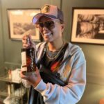 Aisha Tyler Instagram - Second day photo spree from our @innocentlivesfoundation Louisville trip! An amazing barrel pick at @starlight_distillery; thanks to Andrew and everyone there for a killer experience (signed a bottle of Mizunara finish that will be up for charity auction later this year). Watched Thunder Over Louisville and… swipe all the way right for a surprise! 👊🏾✊🏾