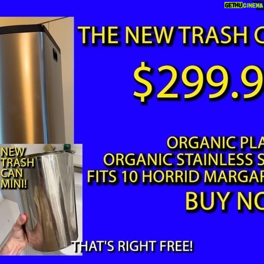 Aisha Tyler Instagram - introducing THE NEW TRASH CAN! ποΈπ₯ for all of your horrid RTD disposal needs! ππΌππΌ AVAILABLE NOW at losophe.com! π