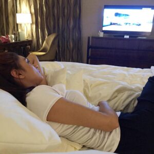 Aishah Ilias Instagram - abaikan telinga nabil tu 😂 hujan apa lagi 😴 nanite