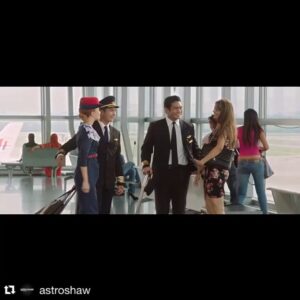 Aishah Ilias Instagram - #Repost @astroshaw with @repostapp.
・・・
Apa macam segak tak Kapten2 kita ni? #KaptenAmeerReza dengan #KaptenHarris dalam filem #PilotCafe Lelaki kalau dah pakai uniform macam nie memang akan #melting dibuatnyer. Banyak betul response bagus we olls terima dari penonton pasal #PilotCafe jadi mari la ramai2 yer ke pawagam. Mana tau #KaptenHarris pulak buat kejutan di pawagam??? 😉😉 #KuasaCintaMengubahSegalanya @keithfoo @fahrinahmad_fa @aishahilias @osman_ali