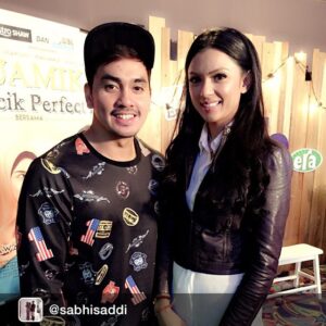 Aishah Ilias Instagram - Repost from @sabhisaddi Datenight SUAMIKU Encik Perfect 10 with @aishahilias pelakon cinta ibadah #cintaibadah #datenight #suamikuencikperfect10 #hlive #era