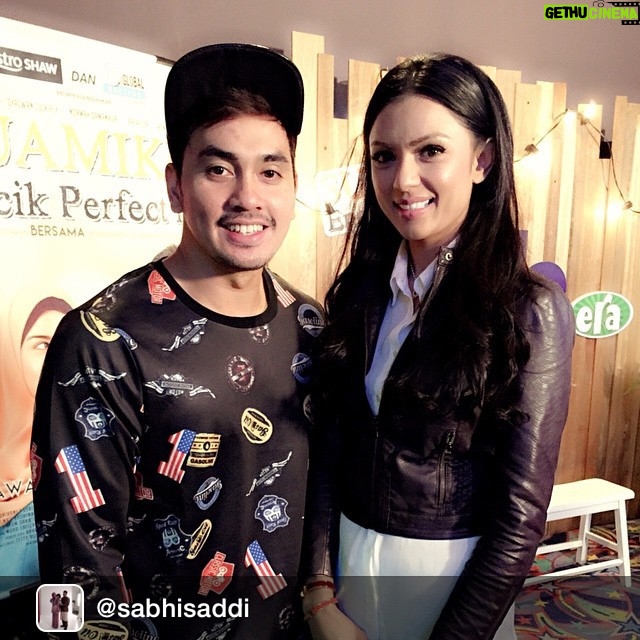 Aishah Ilias - 699 Likes - Repost from @sabhisaddi Datenight SUAMIKU Encik Perfect 10 with @aishahilias pelakon cinta ibadah #cintaibadah #datenight #suamikuencikperfect10 #hlive #era