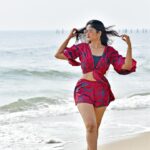 Aishwarya Ramsai Instagram - ♥️Good Times anD tan lines👒☀️ : @pondicherryarun 📸 : #solodate #selfcare #photoshoot #actress #aishwaryaramsai #bekind #staysafe