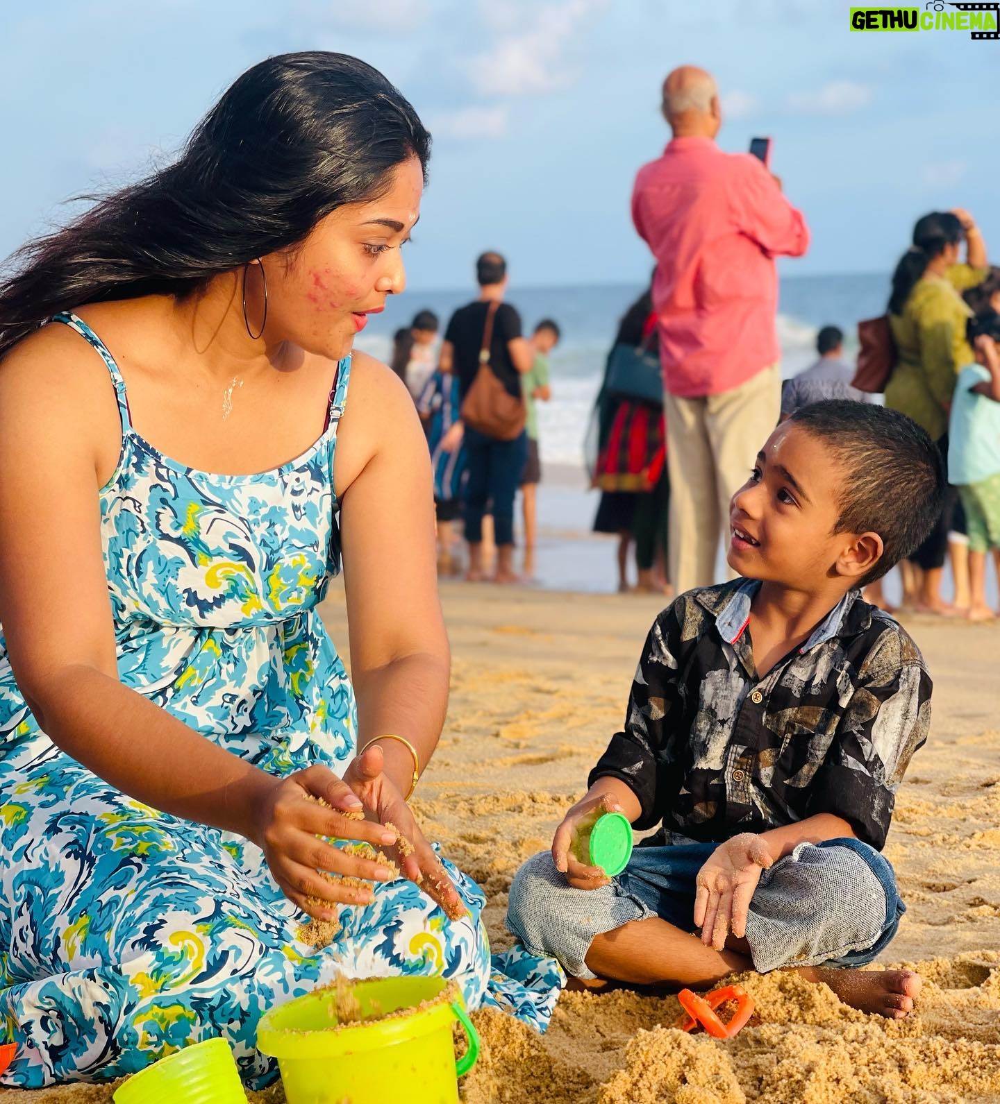 Aishwarya Ramsai - 28.1K Likes - THERE'S
THIS
BOY
wHO Holds
MY HEART. HE CALLS ME Mom🩵❣️My vyAn💋
:
#sonlove #beach #sand #actress #aishwaryaramsai #bekind #staysafe
