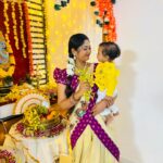 Aishwarya Ramsai Instagram - 🙏🏻இனிய தமிழ் புத்தாண்டு நல்வாழ்த்துக்கள்🌾വിഷു ആശംസകൾ🌼 : #actress #aishwaryaramsai #vishu #tamilnewyear #bekind #staysafe #celebration #merakanha #radheradhe #krishna