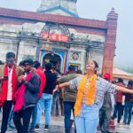 Aishwarya Ramsai Instagram - Successfully completed my first 🔱dham🙏🏻📿om namashivaya🛕😍 : #actress #aishwaryaramsai #yathra #kedarnath #chardham #firstdham #bekind #staysafe