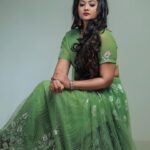 Aishwarya Ramsai Instagram - Creativity takes courage😍amazing work @touched_by_anjusree_bhadran so happy for you di ❤️ : Costume design by @smies_fashion Clicked by @aji_ayilam : #actress #aishwaryaramsai #bekind #staysafe