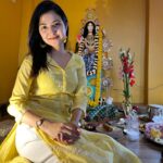 Aishwarya Sen Instagram - Subho hok Saraswati Pujo 🙏🏻💛