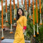 Aishwarya Sen Instagram - Haldi Scenes 💛 #biyebari #festiveseason #goodvibes #moments