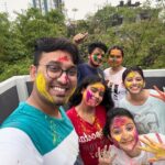 Aishwarya Sen Instagram - Happy Holi 🩷💚❤️💜💙💛
