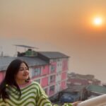 Aishwarya Sen Instagram - Protect your peace 💛 #peace #mood #goodvibes #sunset #positivity