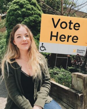 Aislinn Paul Instagram - VOTE