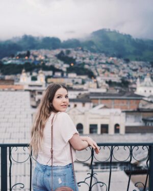 Aislinn Paul Instagram - I stood on this very rooftop 11 years ago, daunted by the adventure I was embarking on with @metowe and the Degrassi cast. 
That trip changed my life, and working with @wemovement over the past decade has helped shape the person I’ve become. It was such an overwhelming privilege to be back in the same place and reflect on the kid I was. Since then I’ve travelled to so many more places; conquered my stage fright (mostly) by speaking at WE Days because the message was so much more important than my fear; and, most importantly, I’ve realized that volunteering & giving back is an impossible magic, where no matter how much you put in you are getting so much more out. I’ll forever be indebted to 14 year old me for saying yes to that trip despite her reservations, and I hope I can continue to grow into someone she would be proud of.
✨✨✨ Find a cause you care about and start small. You can make a difference and, who knows, it might just change your life. ✨✨✨