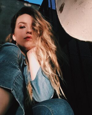 Aislinn Paul Instagram - Canadian tuxedo: on 👖 
New Drake album: blasting 🦂
(I may not look happy about it but I am)
Happy Canada Day, my dudes 🇨🇦❤️✨