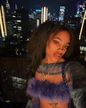 Ajani Russell Instagram - Thank you everyone for coming out to Pride or whatevaaaa🤪🤭 it was the first pride party I’ve ever hosted and y’all looked so fab!  @alima_lee thank you so much I LOVE YOU and @lebainnyc TY for having us!  Literally made my fit day of but we ATE down.  Couldn’t have been sexier 😏🫡😽