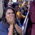 Akalya Venkatesan Instagram - Bus fun 😝😝😝#mallipoo @silambarasantrofficial ♥️anna