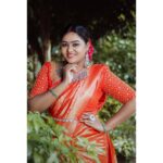 Akalya Venkatesan Instagram - அழகே சுகமா ❤️ @vaishuelitemakeover @evidencemaker @littlefingers_bridal_jewellery @r.s.designsss