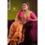 Akalya Venkatesan Instagram - உன்னைப் பார்த்த பின்பு நான் நானாக இல்லையே😍 Mua:@jv_makeover Hairdo:@gloss_glamour_by_g3 Designer:@sanubridalweardesigner Clicks:@tlagastudio