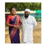 Akalya Venkatesan Instagram - With one of the comedy duo 😍😍😍 #senthil #comedian #happy #me
