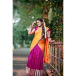 Akalya Venkatesan Instagram - வா அன்பே நீயும் வந்தால் செந்தணல் கூட பனிகட்டி போல மாறுமே 😍 @labelrae @dhanush__photography @keziah_costume_stylist @paviartistry_